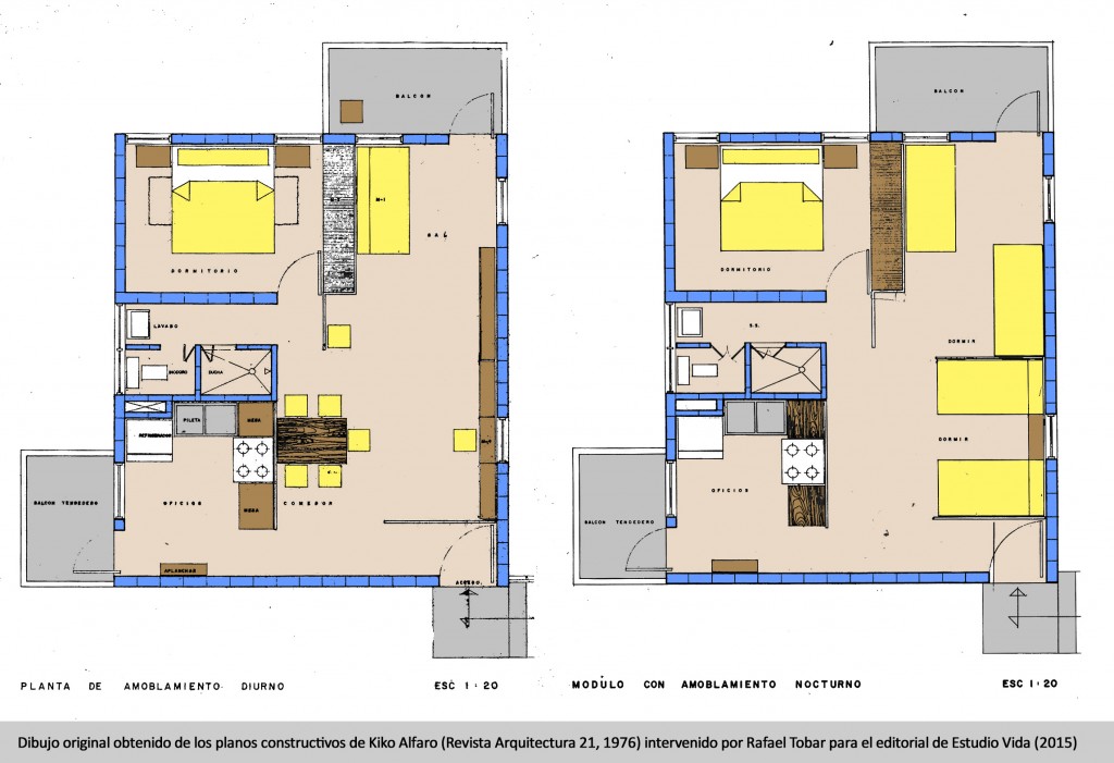 Plantas distributivas Apartamentos Regis